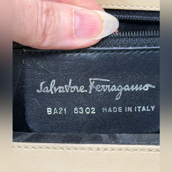 Salvatore Ferragamo Tan Top Handle Bag - PROJECT - Picture 13 of 14